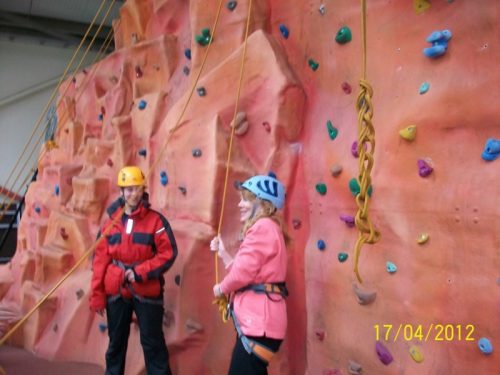 Aileen and Sarah, instructor